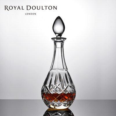 RoyalDoulton水晶玻璃醒酒器