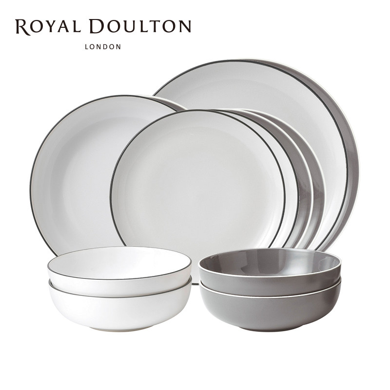 RoyalDoulton皇家道尔顿面包街系列高端餐具碗碟家用餐盘餐碗欧式