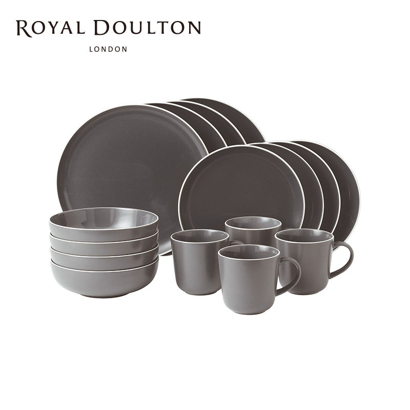 RoyalDoulton皇家道尔顿 高端轻奢餐具碗碟套装家用餐盘餐碗欧式