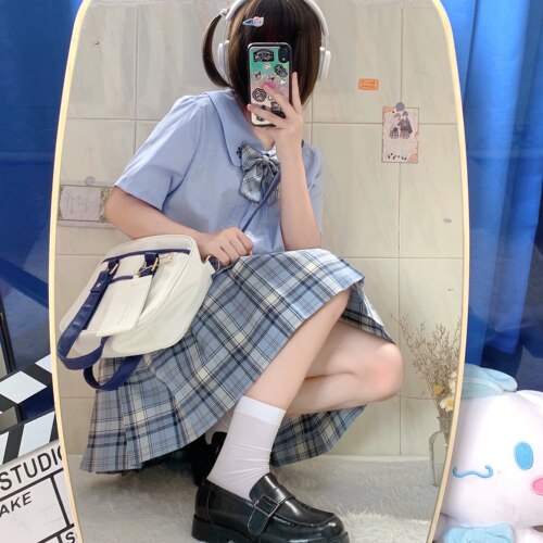 小原不圆 无名夏 原创jk格裙 喜欢请收藏