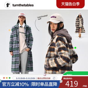 Turnthetables长款刷毛大衣