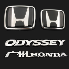 tem xe oto thể thao Áp dụng cho 02 03 04 Odyssems Front and Out Logo logo Honda Odyssem Mid -Net Label Label Hộp sau logo các hãng xe ô tô tem dán xe ô tô màu đỏ