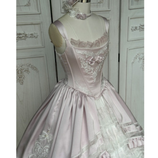 【现货】蔷薇之约 lolita花嫁JSK华丽款大全套FS全款洛丽塔