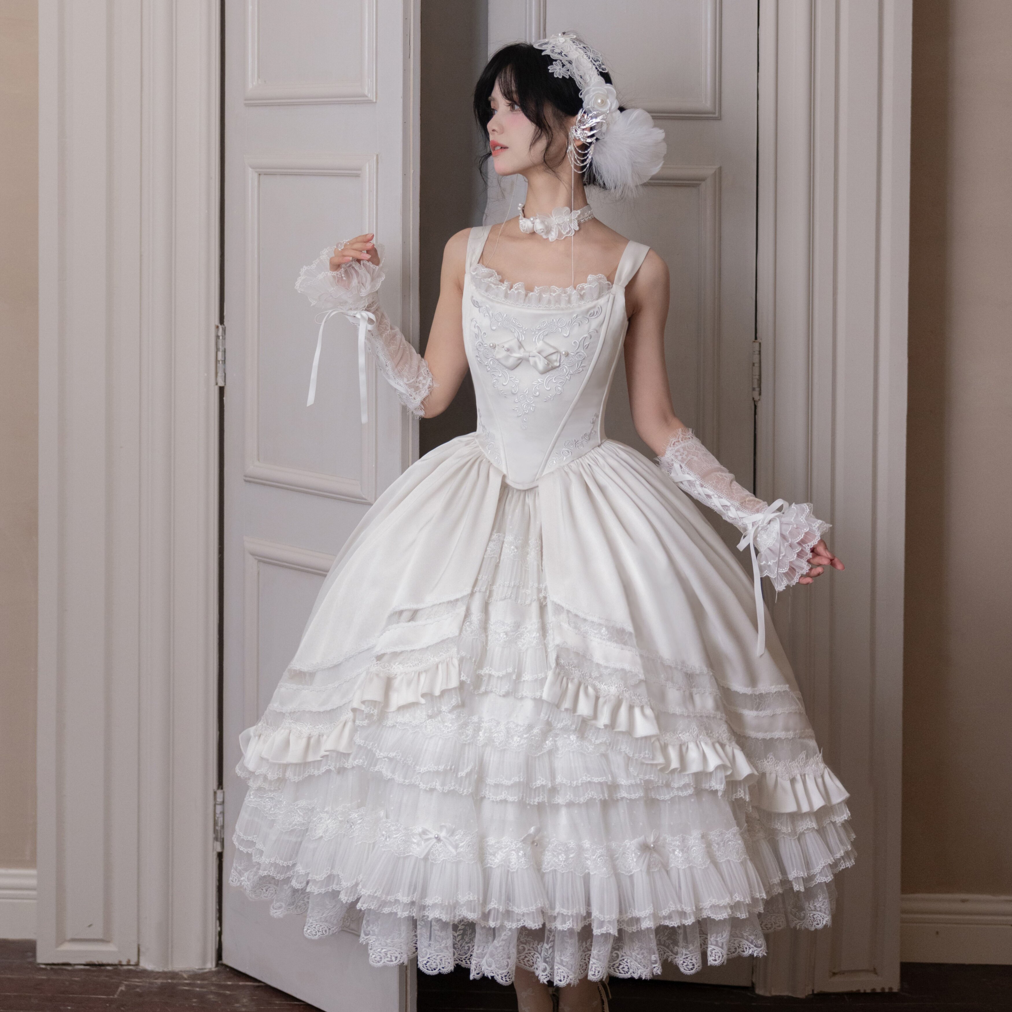 lolita花嫁JSK华丽大全套洛丽塔图片