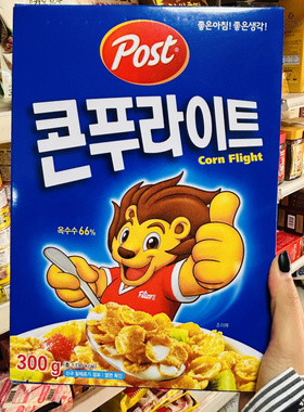 韩国原装进口POST东西玉米麦片代餐早餐零食营养即食麦片300课