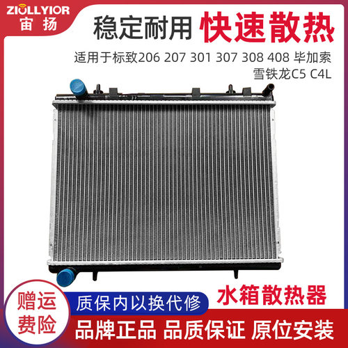 标志毕加索凯旋C4雪铁龙水箱