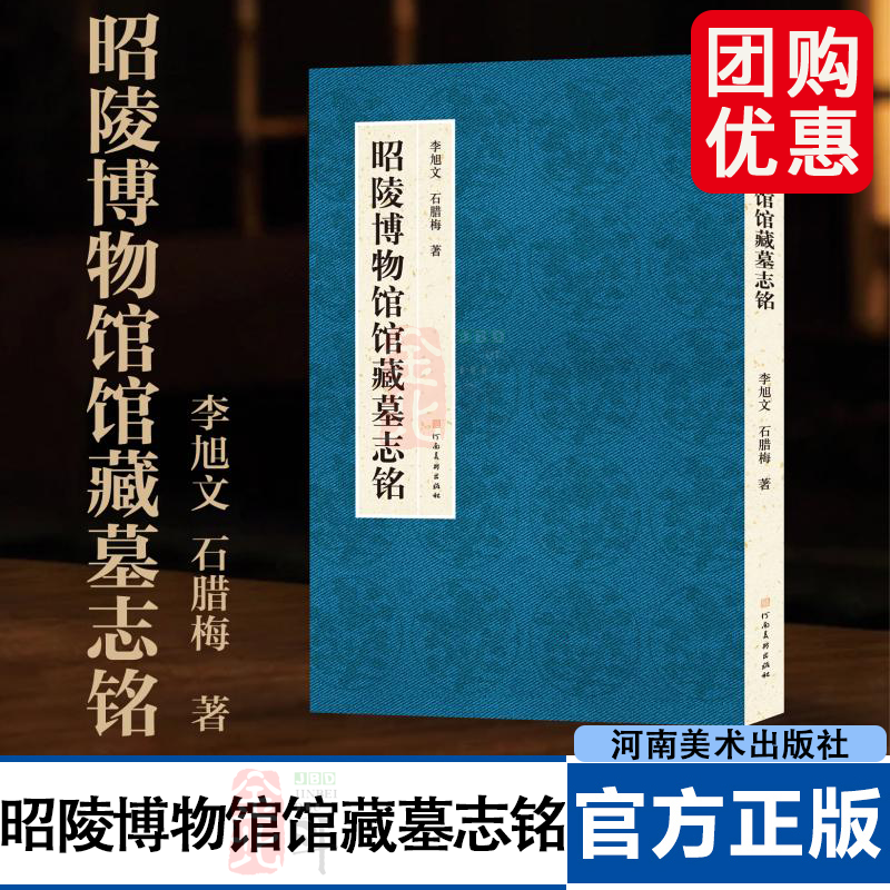 昭陵博物馆馆藏墓志铭 唐楷书书法临摹字帖碑帖书法篆刻初学者基础入门教程 欧阳询虞世南褚遂良毛笔书法临摹范本墓志艺术收藏鉴赏