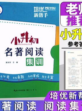 2023新版培优新帮手 小升初名著阅读集训 小学语文名著阅读训练安徒生童话水浒西游四大名著小升初名校考试真题阅读理解专项训练