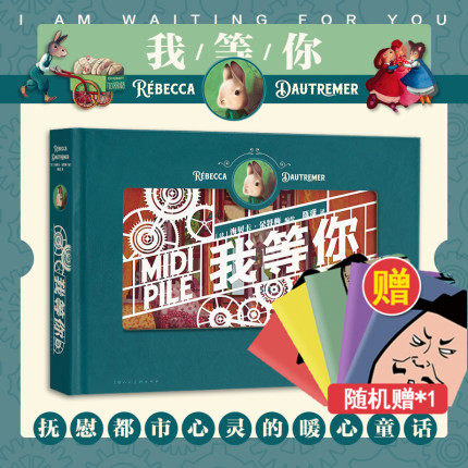 【现货】正版我等你 立体纸雕绘本礼物书 海贝卡 朵特梅著绘本天后海贝卡 经典文学暖心童话节日礼品后浪 我等你纸雕书 立体书