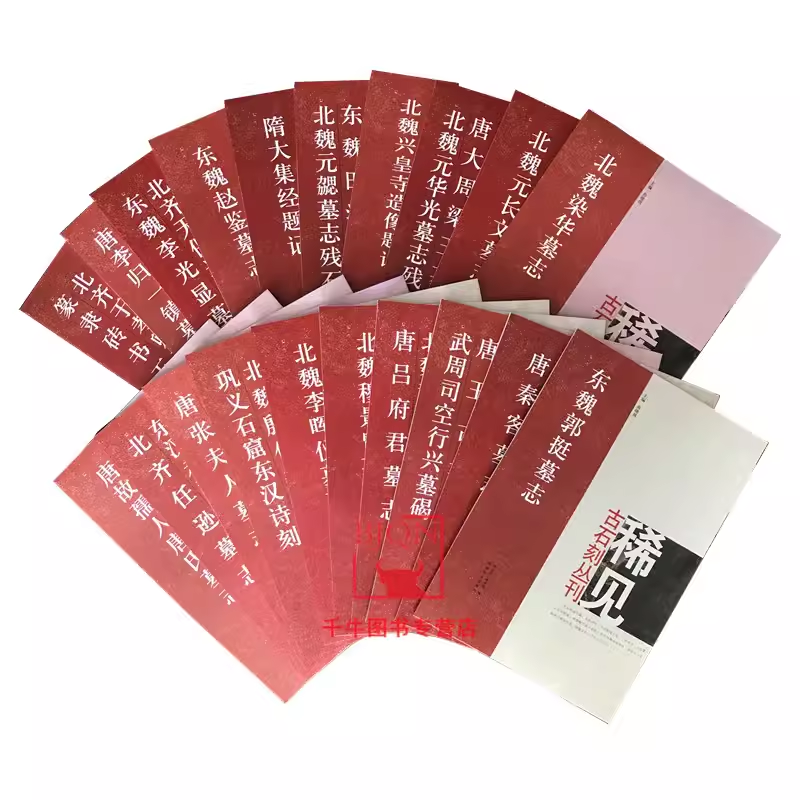 稀见古石刻丛刊全20册唐秦客墓志篆隶砖书五种唐李归一镇墓志北魏李晖仪墓志北魏兴皇寺造像题记东魏郭挺墓志隋大集经题记河南美术