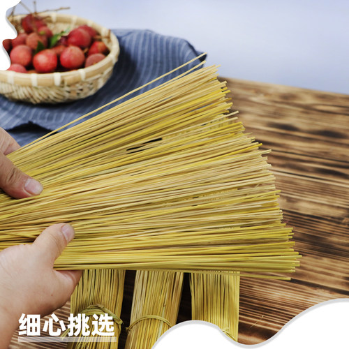 糯稻草去尾禾杆糯稻草手工挑选