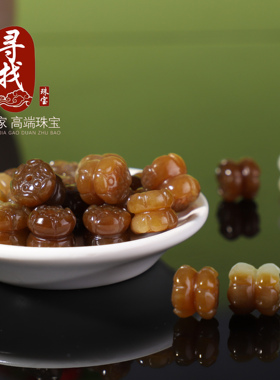 新疆且末料和田玉糖料糖玉并蒂莲