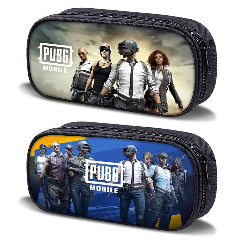 和平精英(PUBG)游戏周边中小学生多功能防水笔袋绝地求生高中生文具盒带拉链男生帅气帆布大容量铅笔盒可定制,文具电教/文化用品/商务用品,笔袋,淘宝优惠券,粉丝福利购,淘宝优惠卷