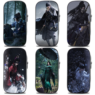 动漫游戏多功能笔袋燕十六江无浪周边2025新款小学生初中生文具盒防水耐用拉链款大容量儿童学习收纳盒高颜值