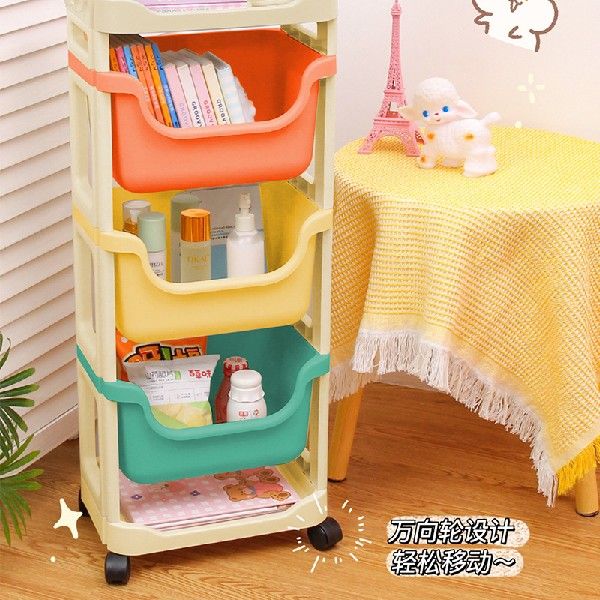 网红ins风零食小推车置物架卧室