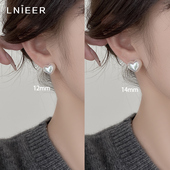 人鱼姬爱心珍珠耳钉女2025新款 气质耳环精致轻奢高级感心形耳饰品