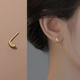 999纯银养耳洞水滴耳钉2025新款 爆款 高级感耳环睡觉不用摘耳饰品