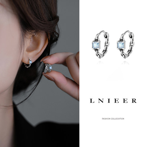 LNIEER女小众设计感耳圈不易过敏