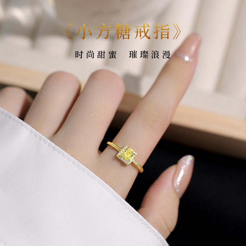 LNIEER女925纯银戒指时尚个性