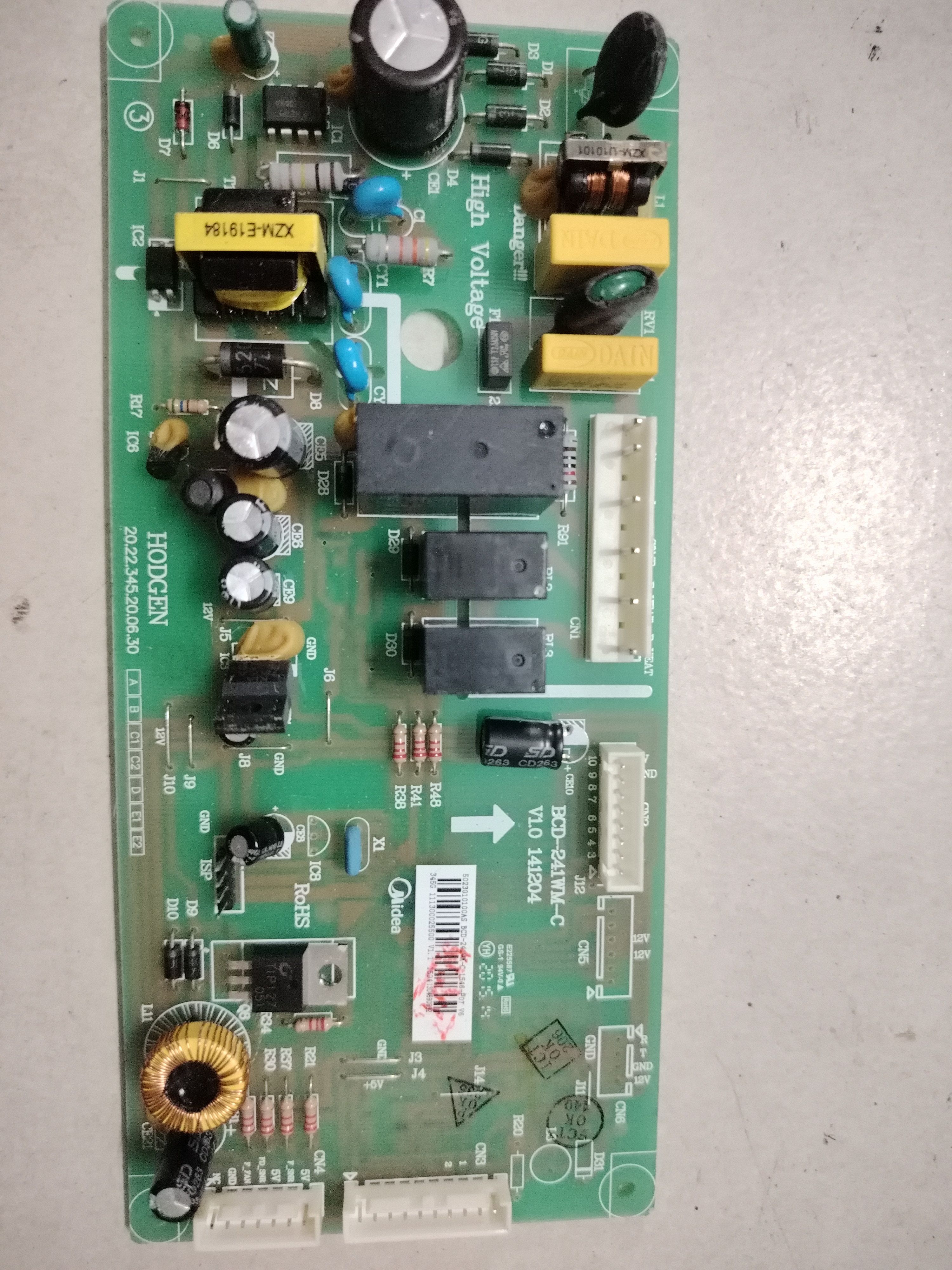 适用美/的冰箱 BCD-241WM-C 5023010100EO/AS电脑主控板 电源板