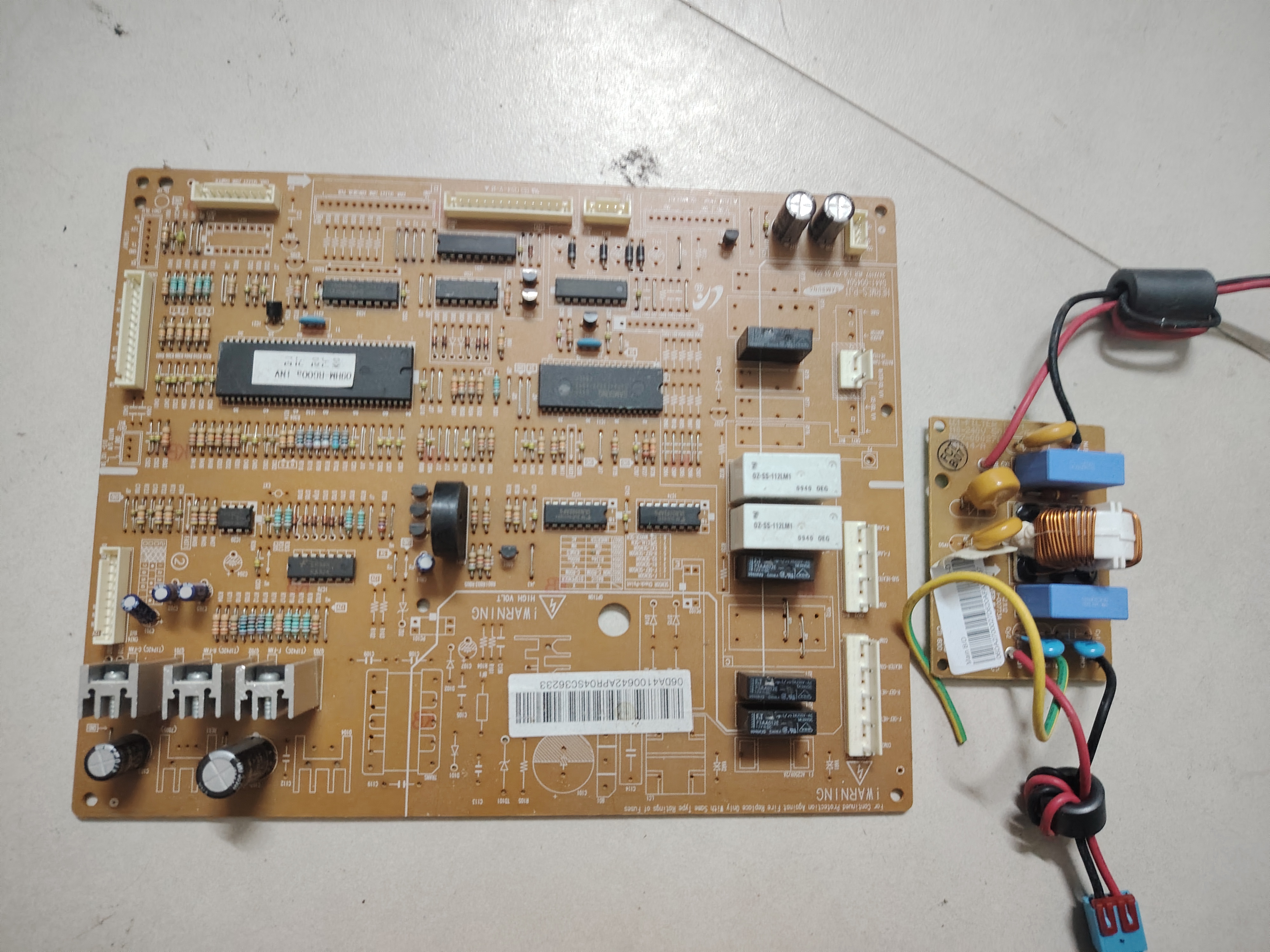 三星对开门冰箱 RS21HSRPN 进口变频板DA41-00642A DA41-00450A
