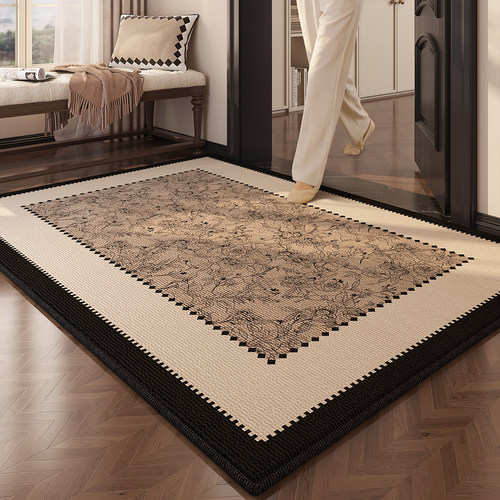 轻奢风高级入户门地垫大门口