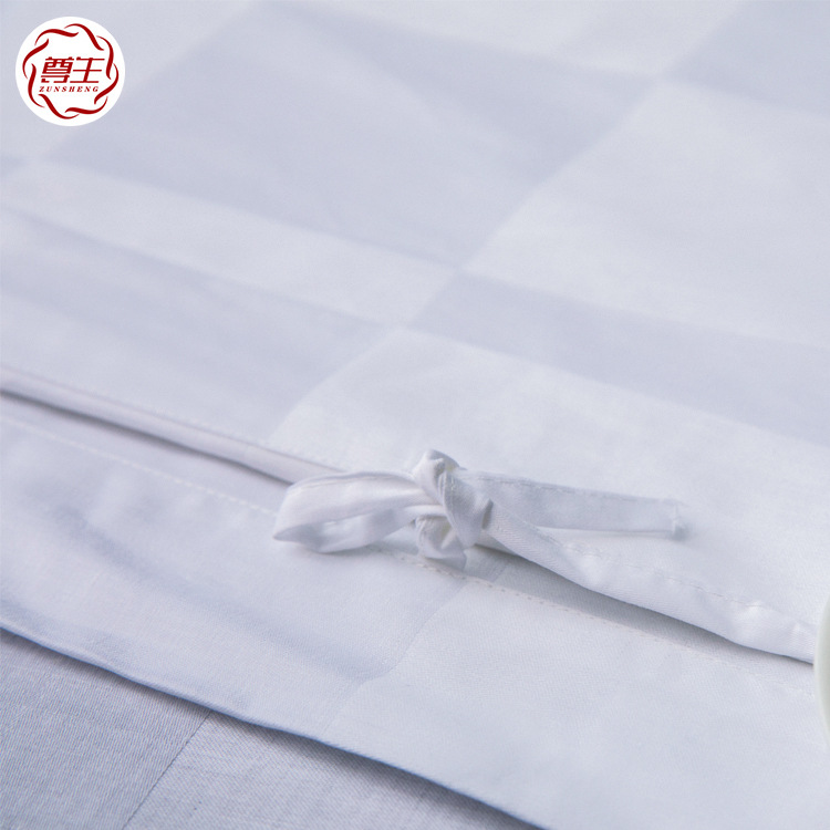 酒店布草民宿公寓酒店床上用品酒店四件套   全棉白色宾馆四件套