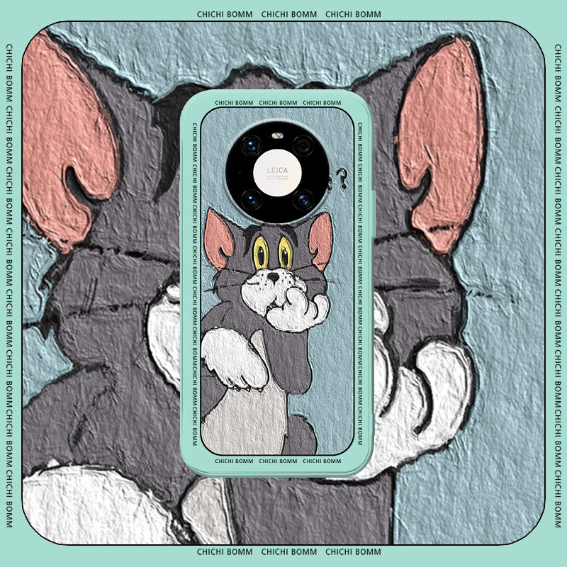 40pro 硅胶新款20液态防摔mete直边软壳meat卡通pr0少女生mt保护套por