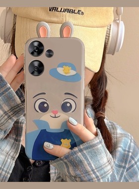 疯狂动物城适用小米红米note15pro+手机壳noto14朱迪13尼克12turbo立体11tpro带10耳朵9por十redmi卡通可爱女