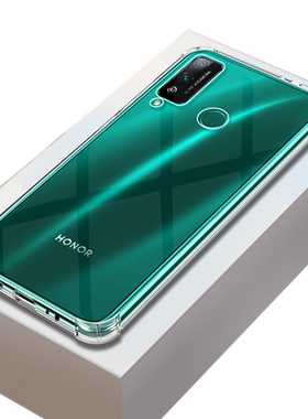 华为荣耀play4T手机壳honor AKA-AL10保护硅胶套honorplay4t四角气囊防摔透明壳防爆全包边软外壳男女款潮牌