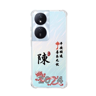 华为荣耀畅玩50plus手机壳透明honor四角气囊五十Plus镜头全包防摔CLK一AN00保护硅胶套anoo男女潮软外壳适用