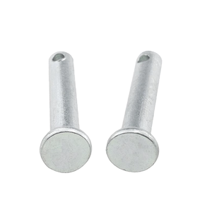 带孔销轴销子平头带孔圆柱销穿插插销销钉定位销 GB882镀锌销轴