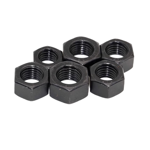 8.8级高强度发黑六角螺母螺帽GB6170M6M8M10M12M16M20M24M27M48