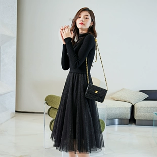 女士显瘦时尚 迪卡轩2022年新款 连衣裙B281798 Dekashell 冬季