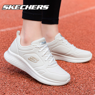 革面百搭运动鞋 skechers斯凯奇轻便缓震跑步鞋 冬季 官方正品 女 女鞋