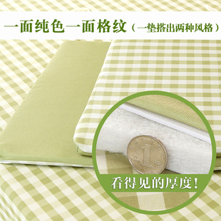 家用餐桌椅子套罩 茶几桌布布艺防水长方形格子餐桌布椅垫餐椅套装