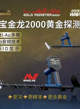 觅宝金龙2000专业户外黄金探测器沙金颗粒金狗头金探测器探金机