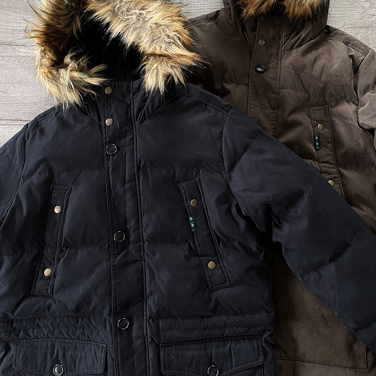 美系复古N3B改良款重磅厚实羽绒