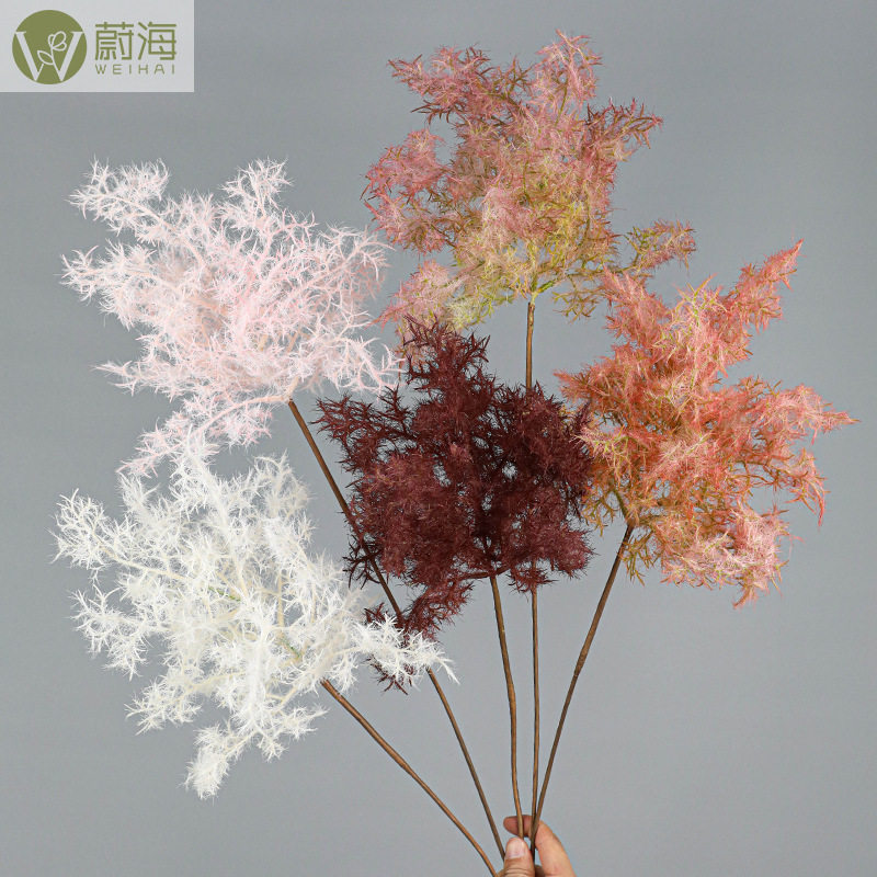 仿真小枝单头迷雾干花婚