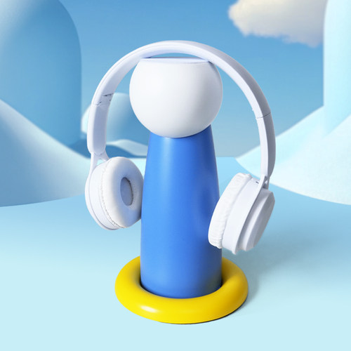 动漫创意头戴式耳机支架电竞桌面收纳架耳麦架游戏高颜值展示托架