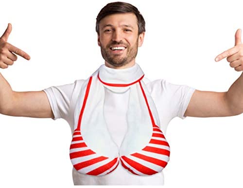 stripe scarf gag gift - christmas white elephant prank suppl