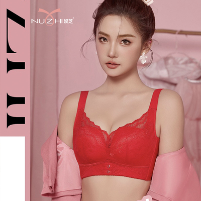 奴芝9538中厚无磁无钢圈文胸内衣