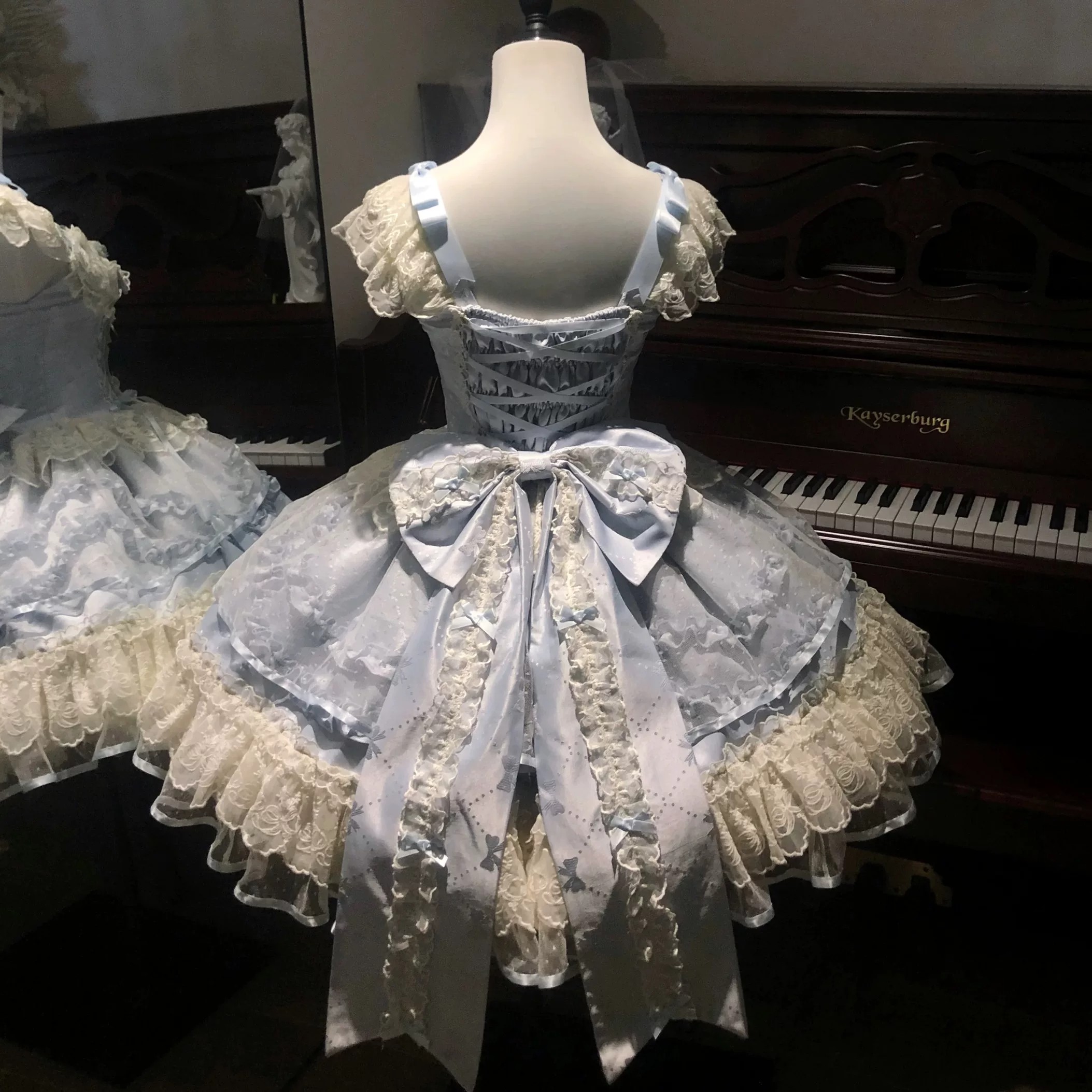 新品Lolita芭蕾风jsk吊带连衣裙