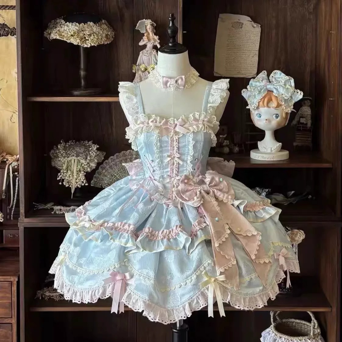 Lolita洋装芭蕾洛丽塔JSK公主裙