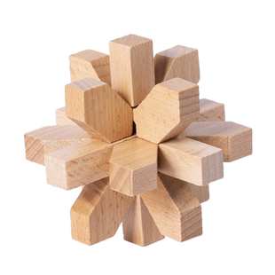 鲁班锁孔明锁全套高智商烧脑玩具智力解扣益智魔方儿童解环十级难