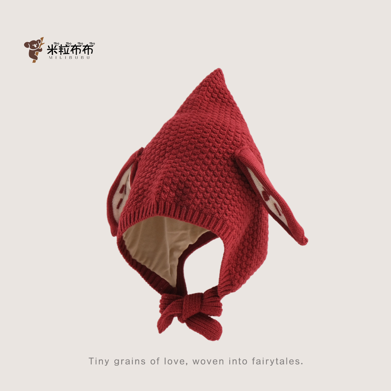 儿童帽子秋冬款男女宝超萌兔耳护耳帽1岁红色喜庆新年针织包头帽,童装/婴儿装/亲子装,帽子,淘宝优惠券,粉丝福利购,淘宝优惠卷