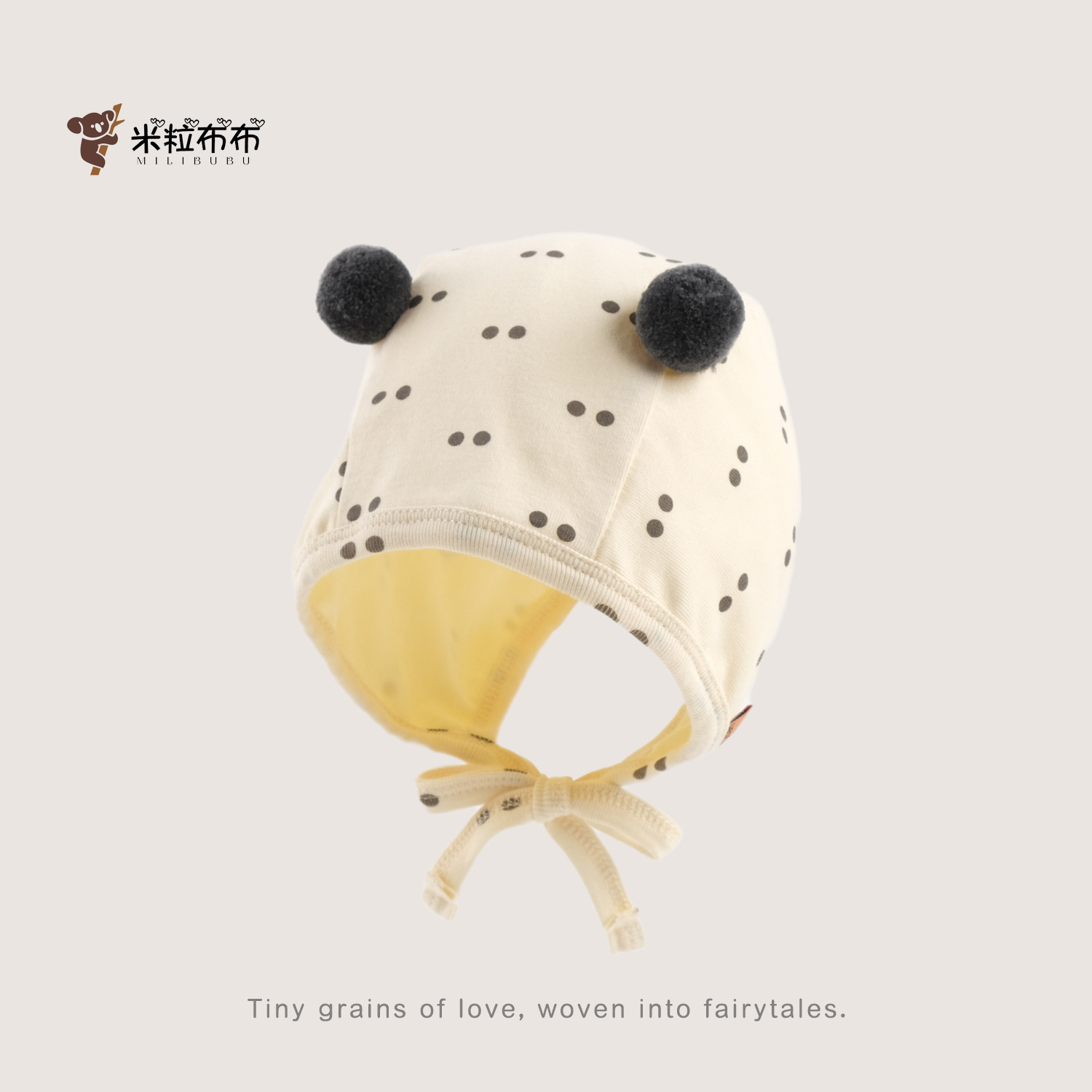 婴儿帽子春秋款可爱超萌波点护耳帽男女宝宝小月龄防风包头帽毛球,童装/婴儿装/亲子装,帽子,淘宝优惠券,粉丝福利购,淘宝优惠卷