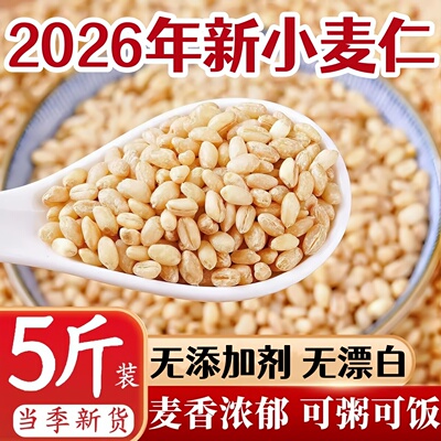 小麦仁米去皮小麦粒优质新粮