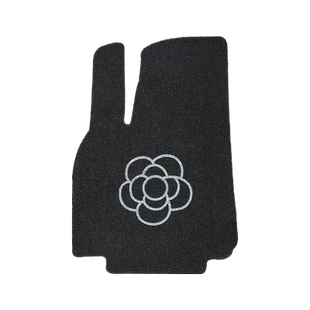 汽车脚垫特斯拉专用Model3ModelY丝圈山茶花易清洗可裁剪车用垫子