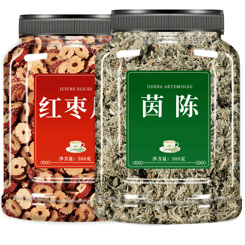 新鲜中药材红枣茵陈野生